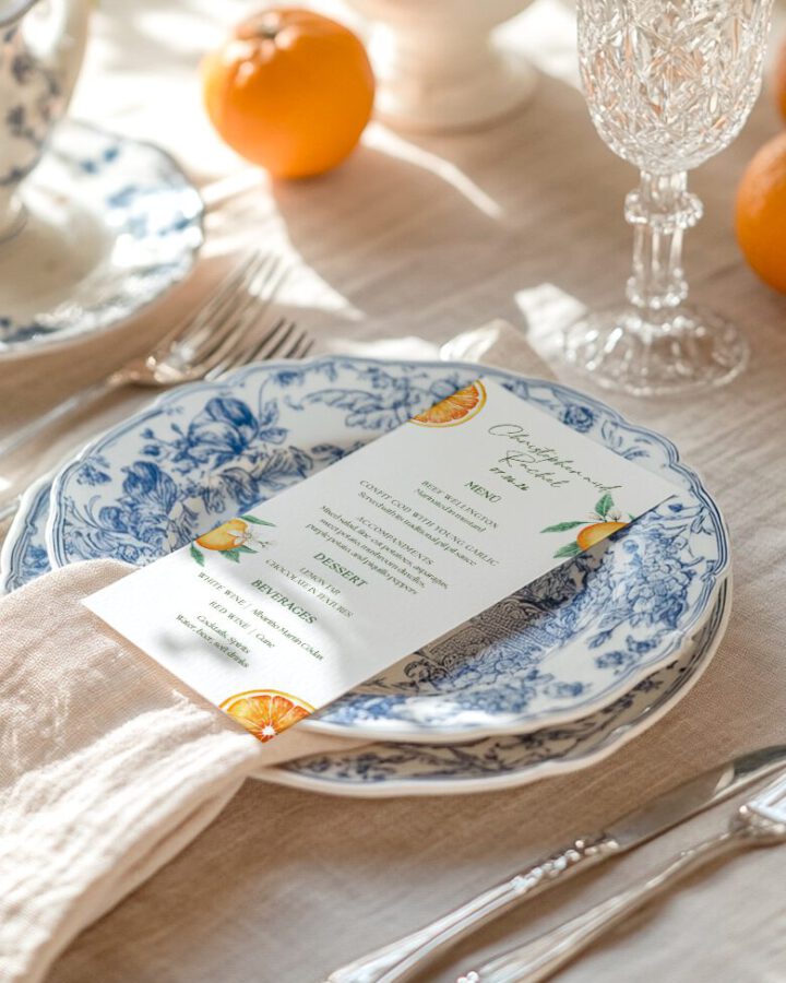 Minuta-ilustrada-menu-de-boda-con-naranjas-y-azahar-en-acuarela-boda-de-verano-2