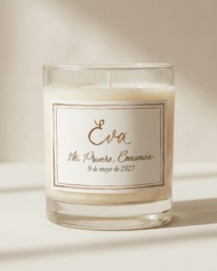 Pegatinaniña acuarela primera comunion