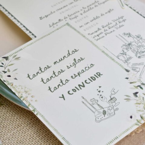 Lamina decorativa pared frase manuscrita con ilustraciones botanicas acuarela limones hojas papel