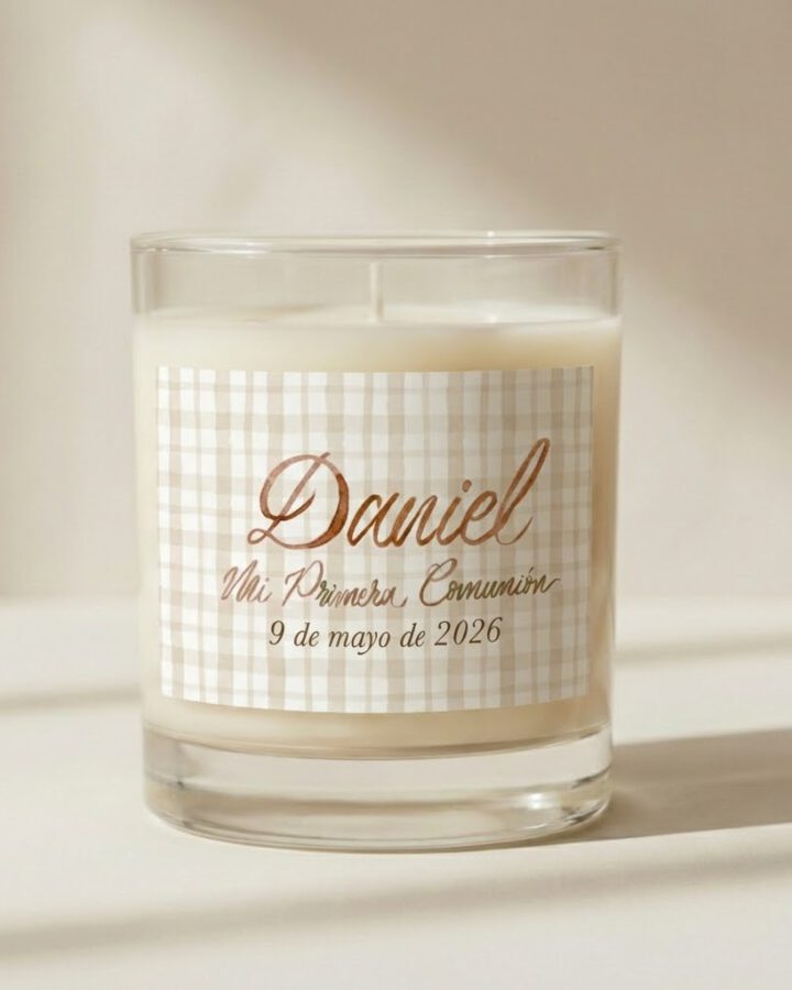 pegatina-primera-comunion-tonos-beige-marron circular